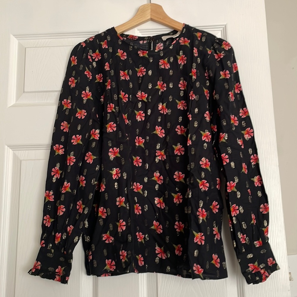 NWT- Loft long sleeve blouse
